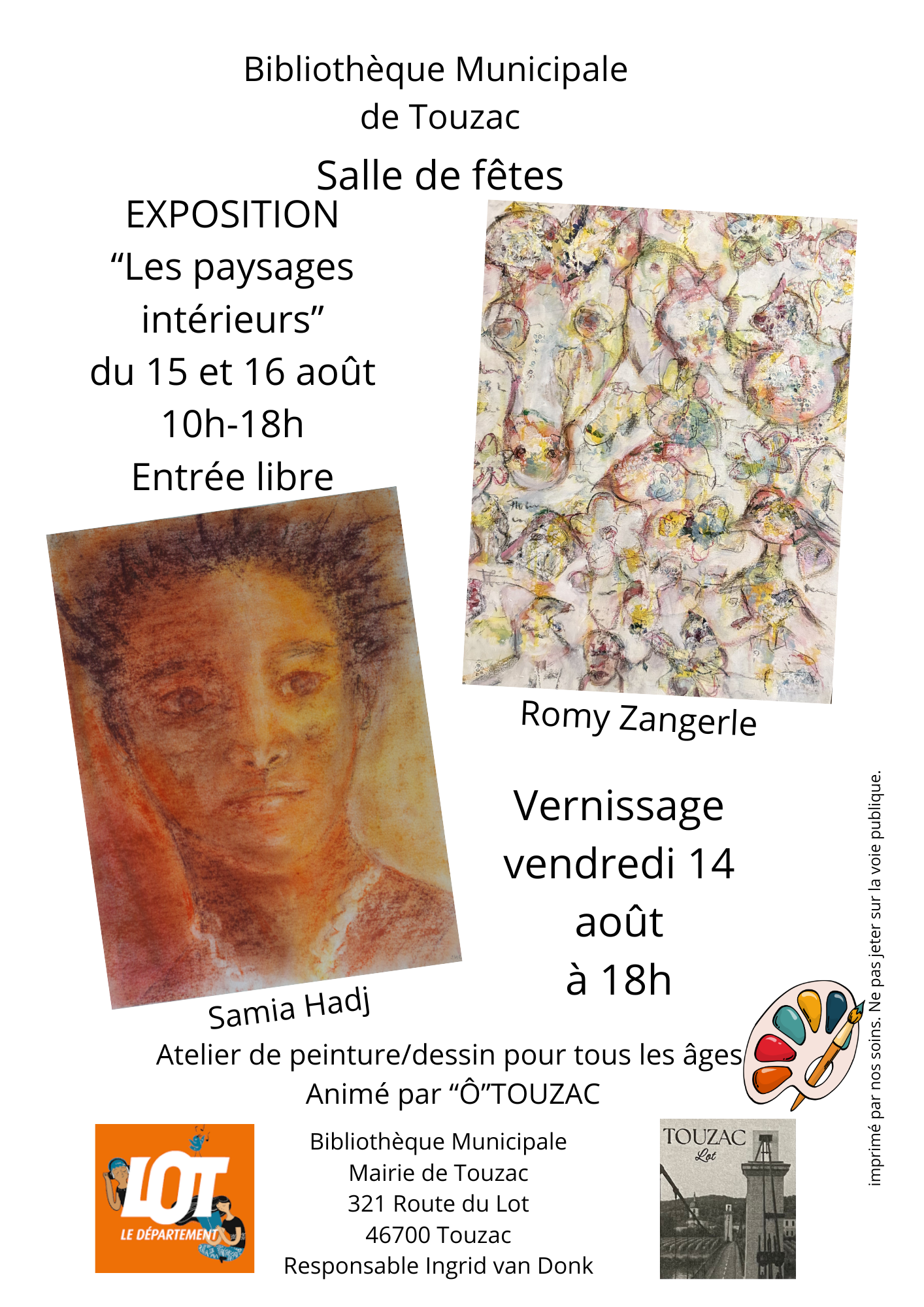Exposition "Les paysages intérieurs"