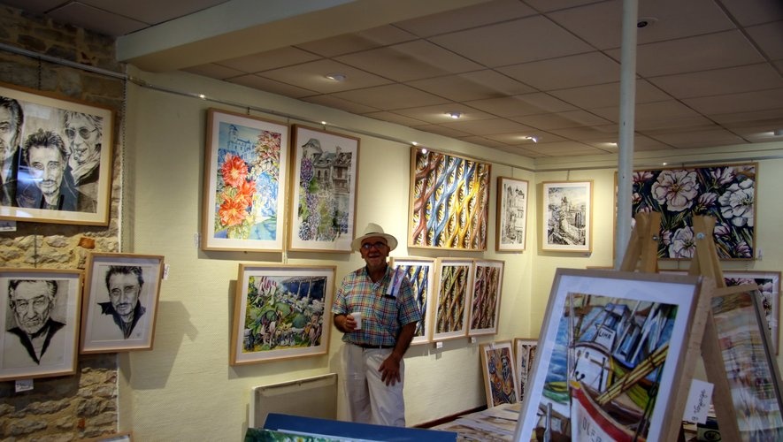 Exposition de l'artiste Bruno Rigal
