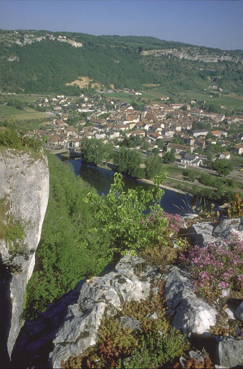 Cajarc - Vue du Village