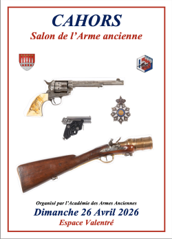 Salon de l'arme ancienne à Cahors — visuel événement