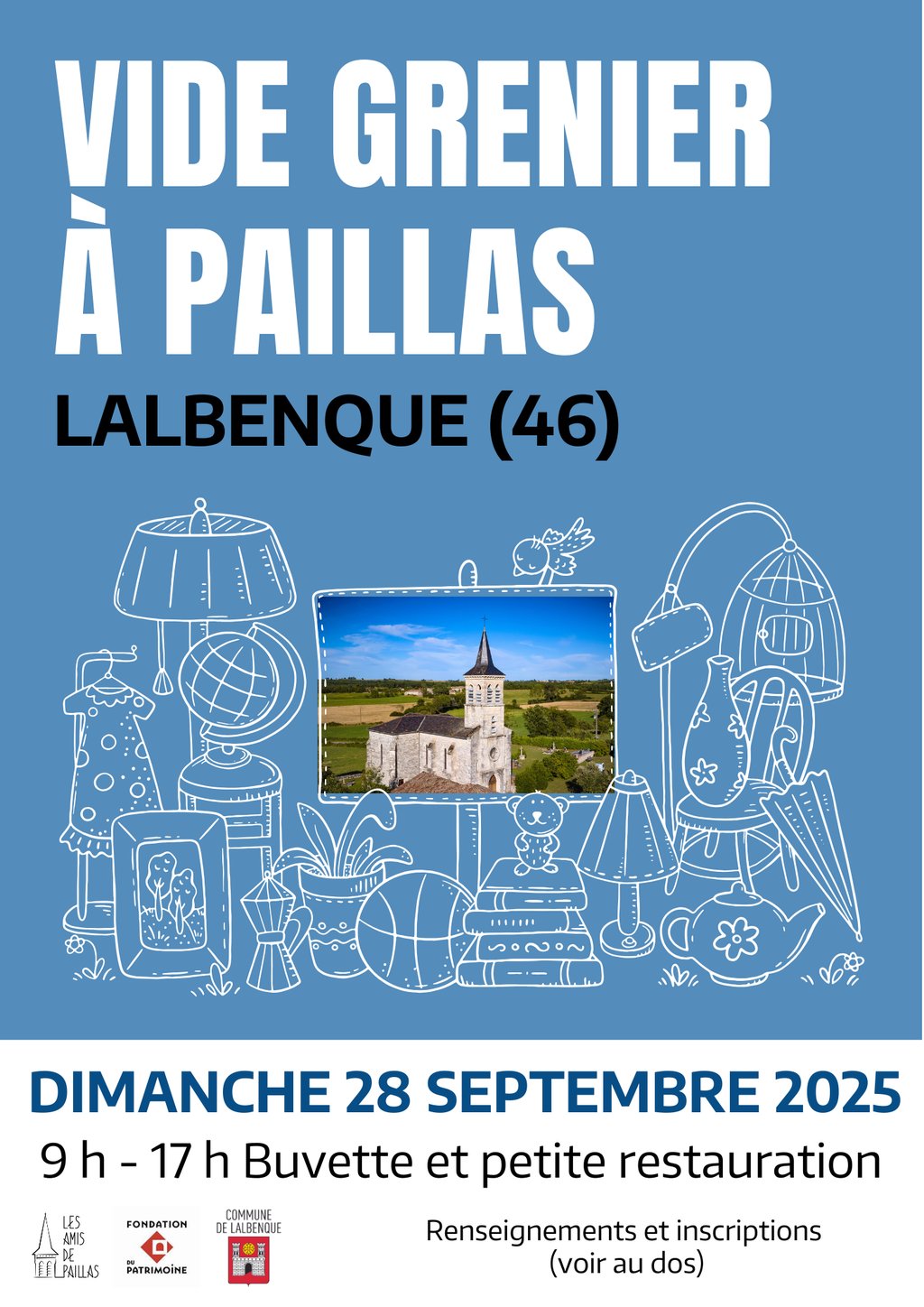 Vide-greniers à Paillas (Lalbenque)