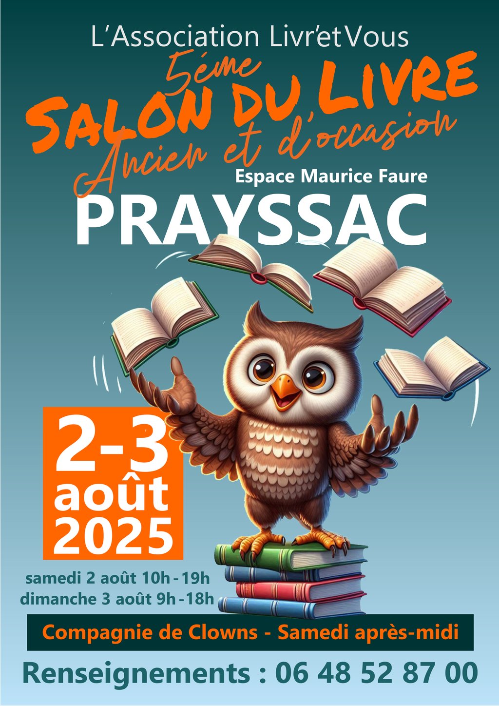 Salon du livre ancien et d'occasion à Prayssac