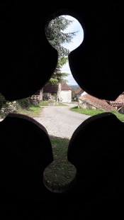 Halte pèlerins sur le GR46 à Cras — photo 3