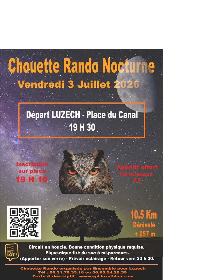 Chouette Rando Nocturne