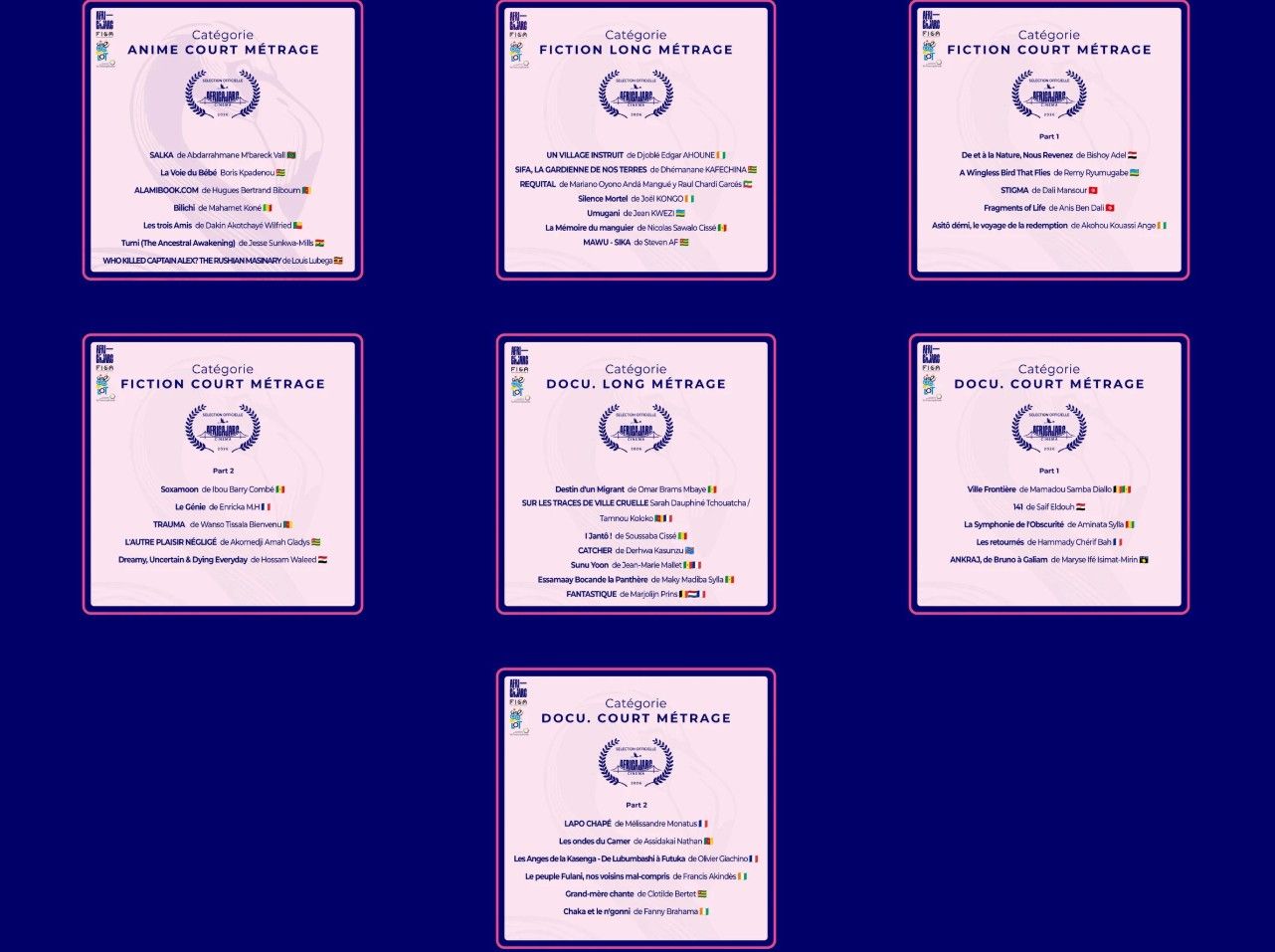 Africajarc :  littérature et cinéma