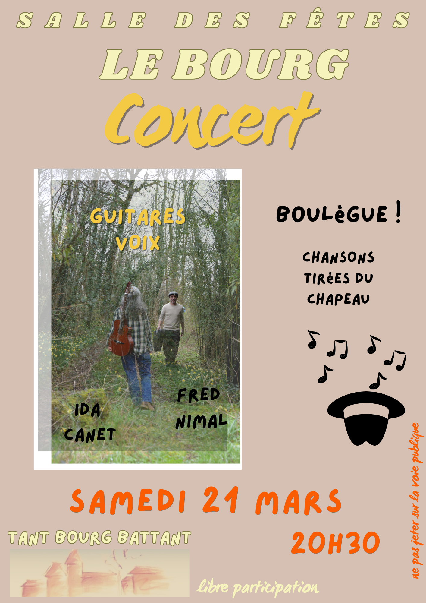 Concert guitares et voix