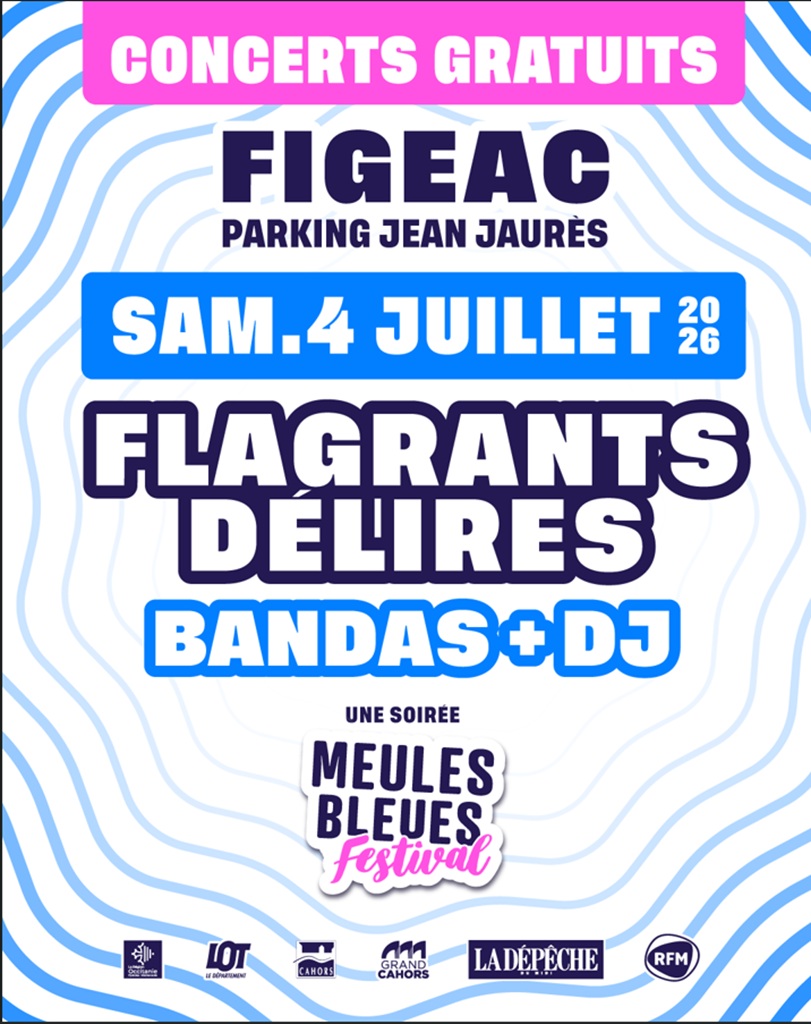 Balade bleue et soirée concerts à Figeac