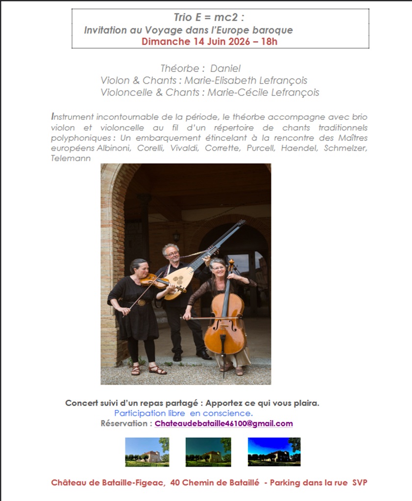 Concert polyphonique baroque, Trio E = mc2
