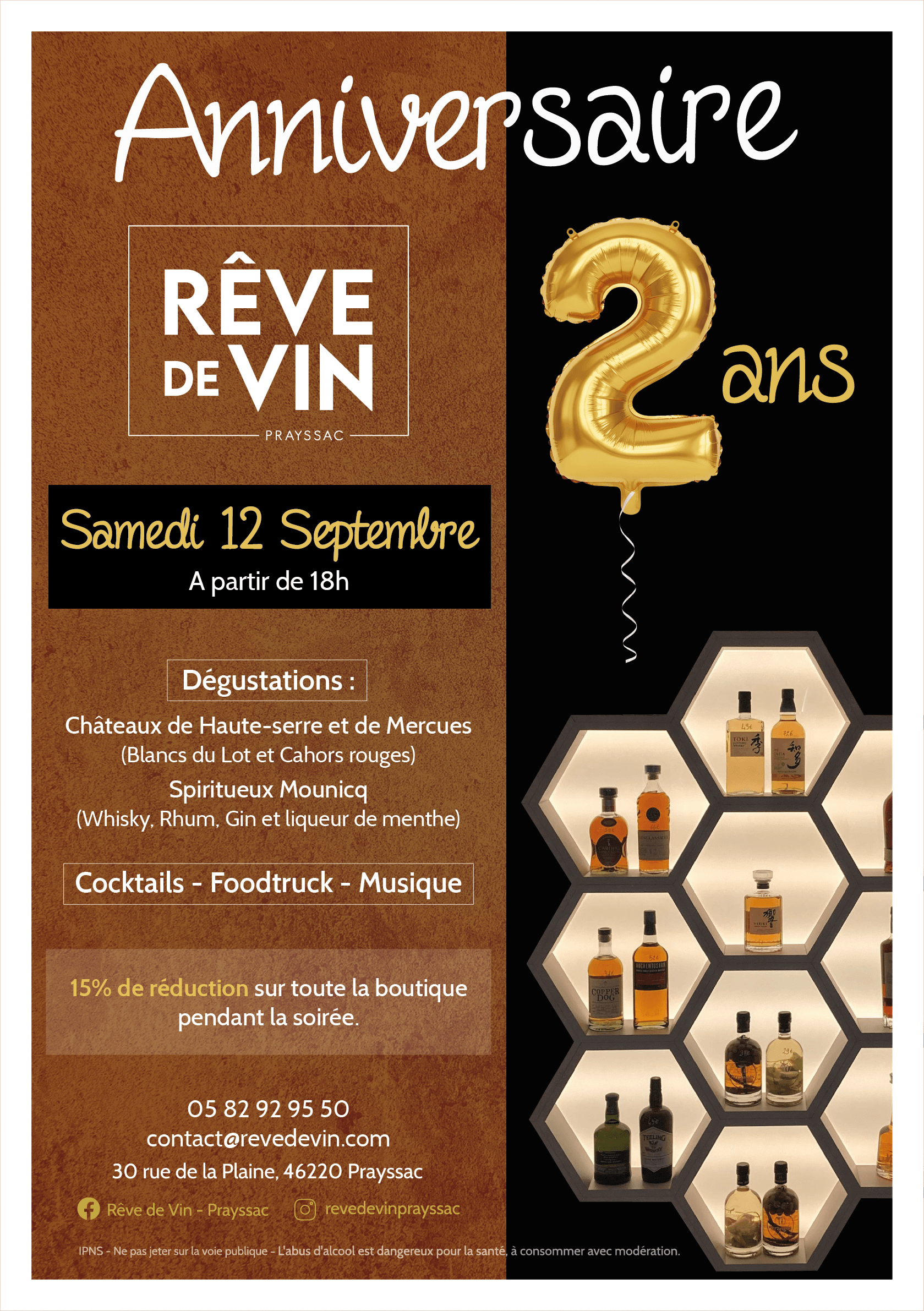 Rêve de Vin fête ses 2 ans !