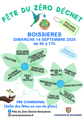 Fête du zéro déchet à Boissières