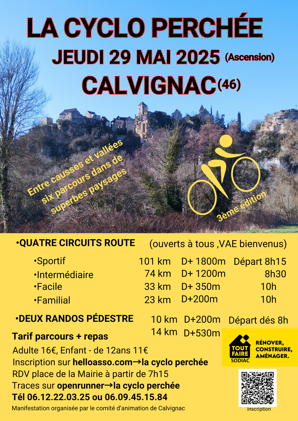 La Cyclo Perchée de Calvignac