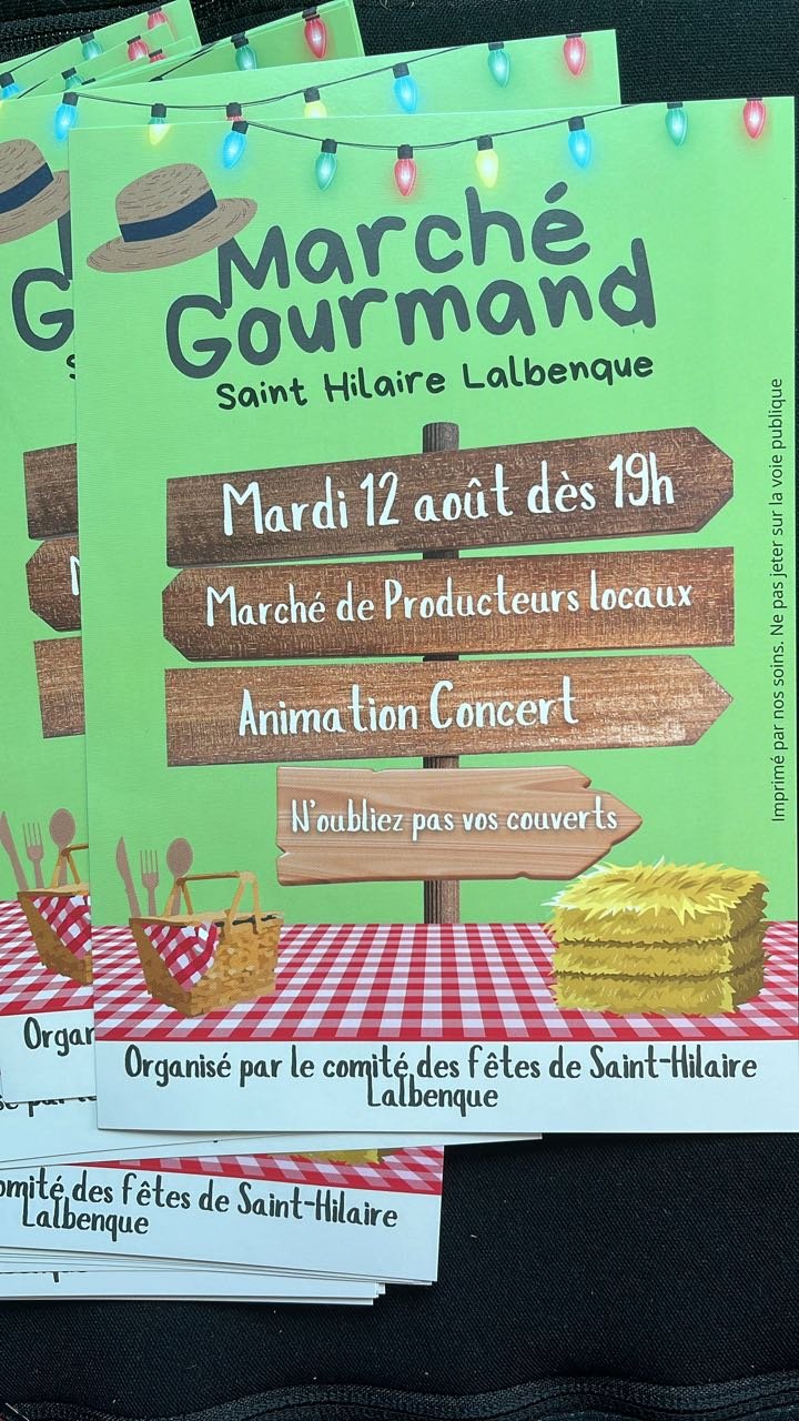 Marché gourmand de Saint-Hilaire