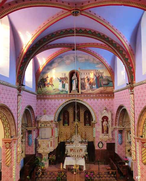 Visite guidée de l'église Sainte-Geneviève et fort villageois