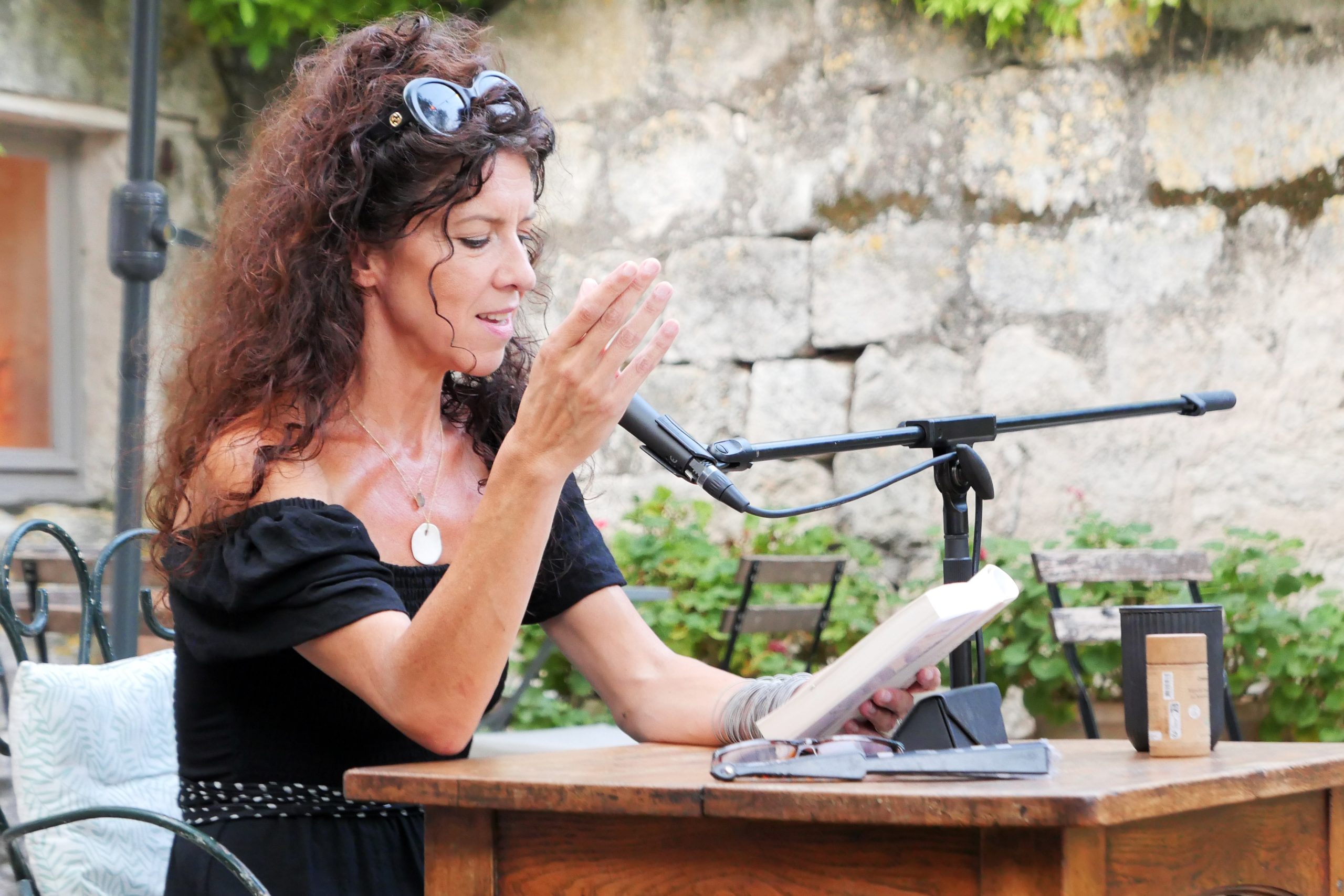 Lecture à voix nue avec Elizabeth Masse — visuel événement