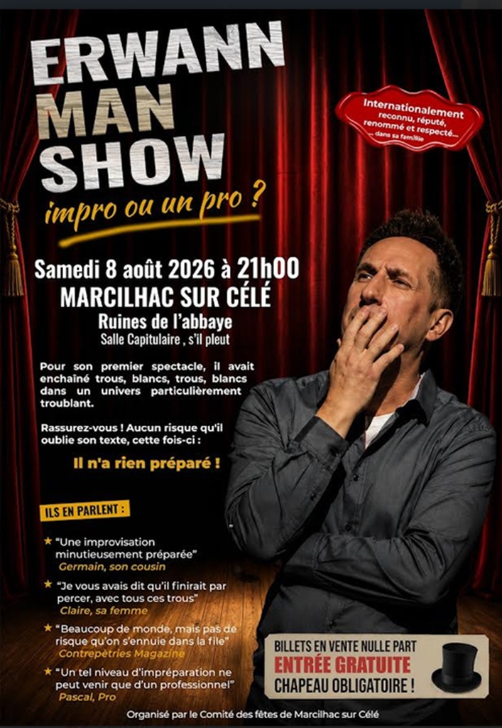 Erwann Man Show : Impro ou un pro ?