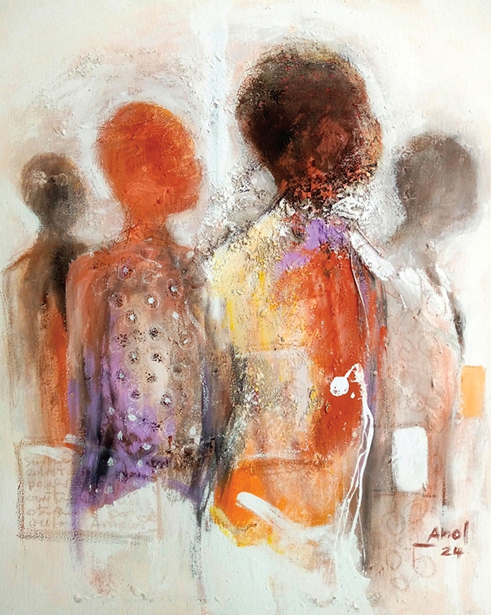 Exposition d'un gamelan de la collection de Gérard Grimal et des oeuvres de Anol El Pemu au Tympan