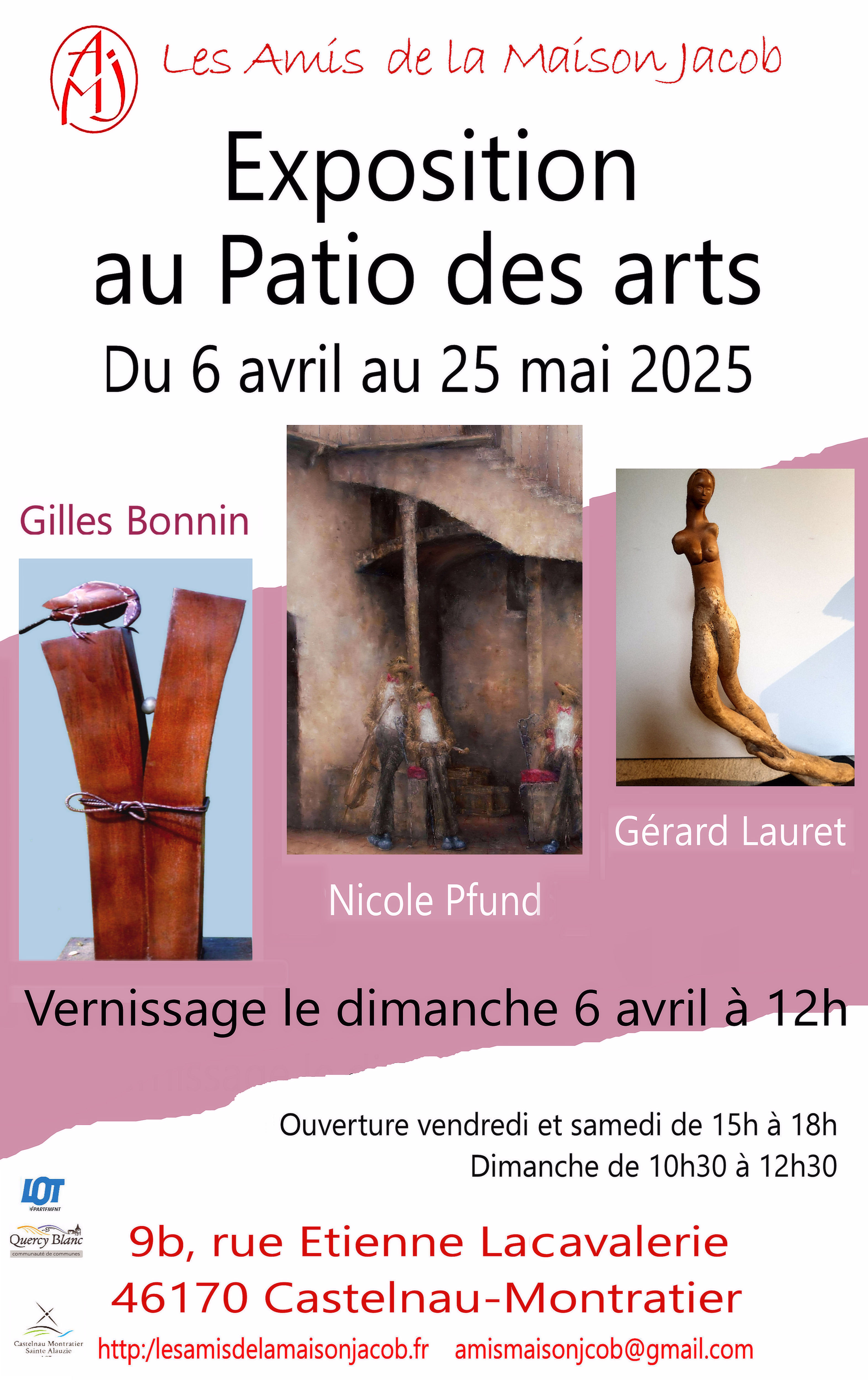 Exposition au Patio des Arts