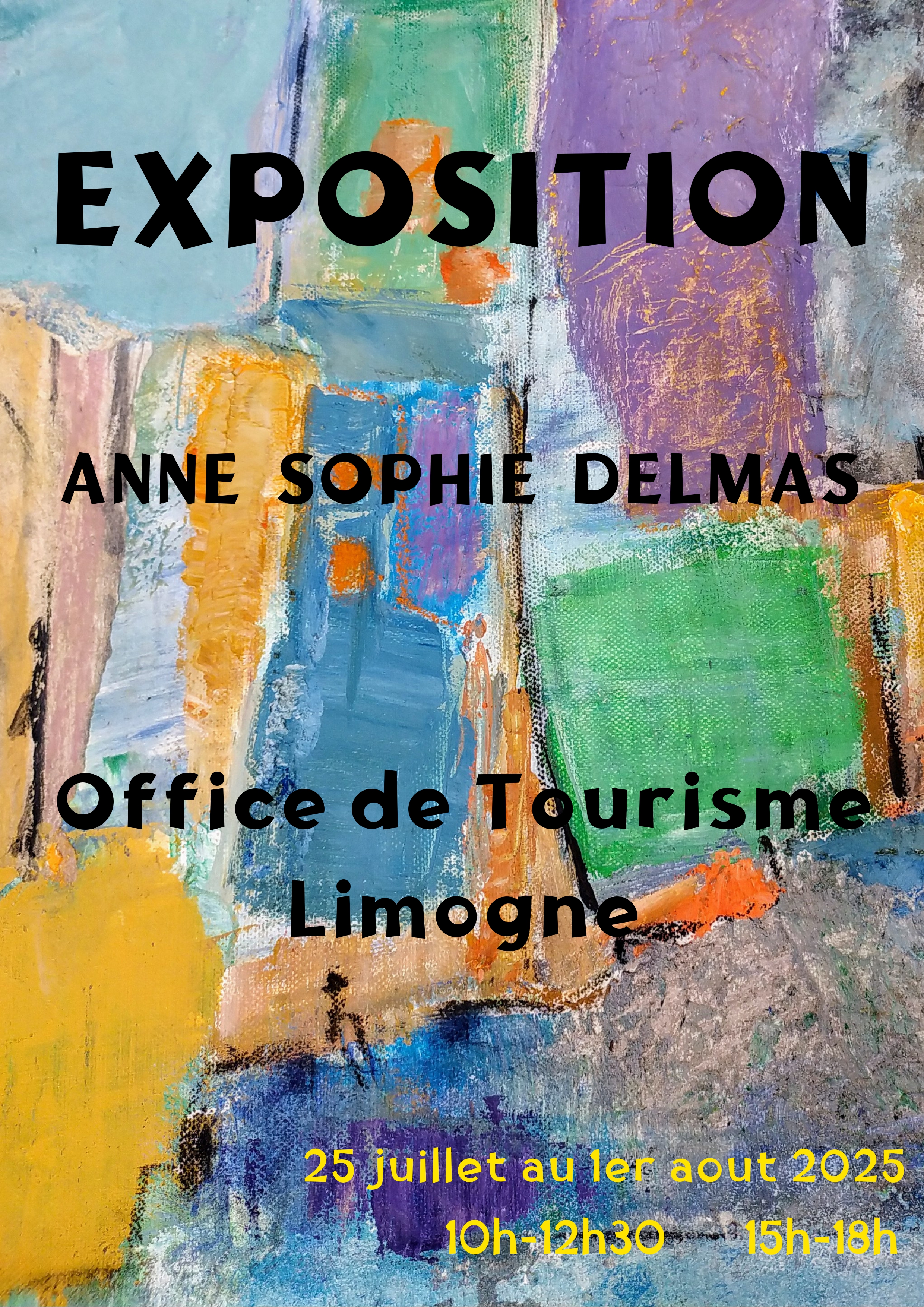 Exposition de l'artiste Anne-Sophie Delmas