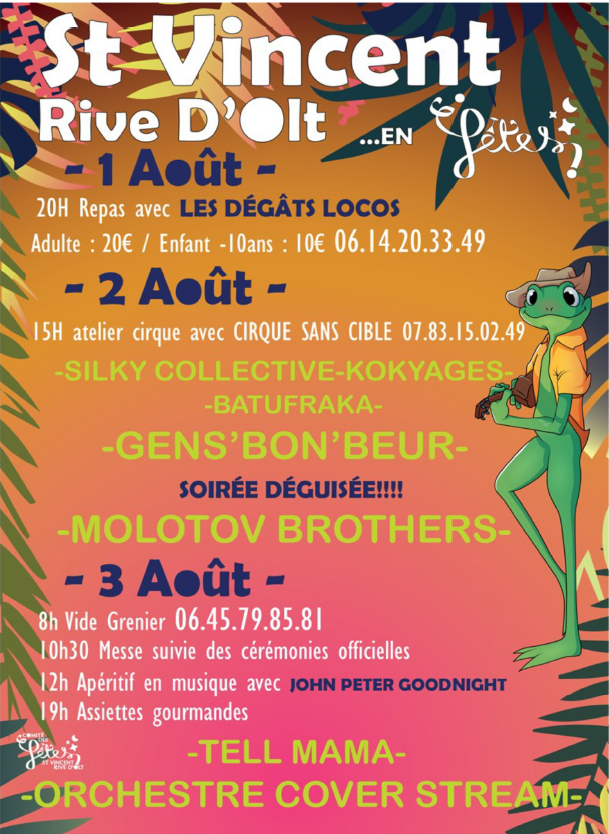 Fête Votive de Saint-Vincent Rive d'Olt, Saint-Vincent-Rive-d'Olt - photo 3