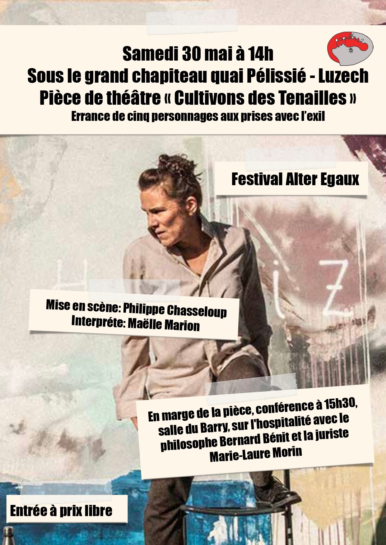 Festival Alter Egaux :  "Cultivons des tenailles"