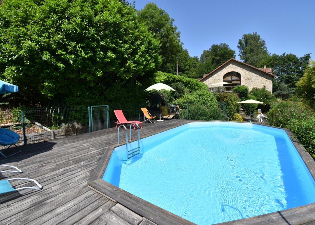 Le Moulin du Buffan - Saint Perdoux - piscine