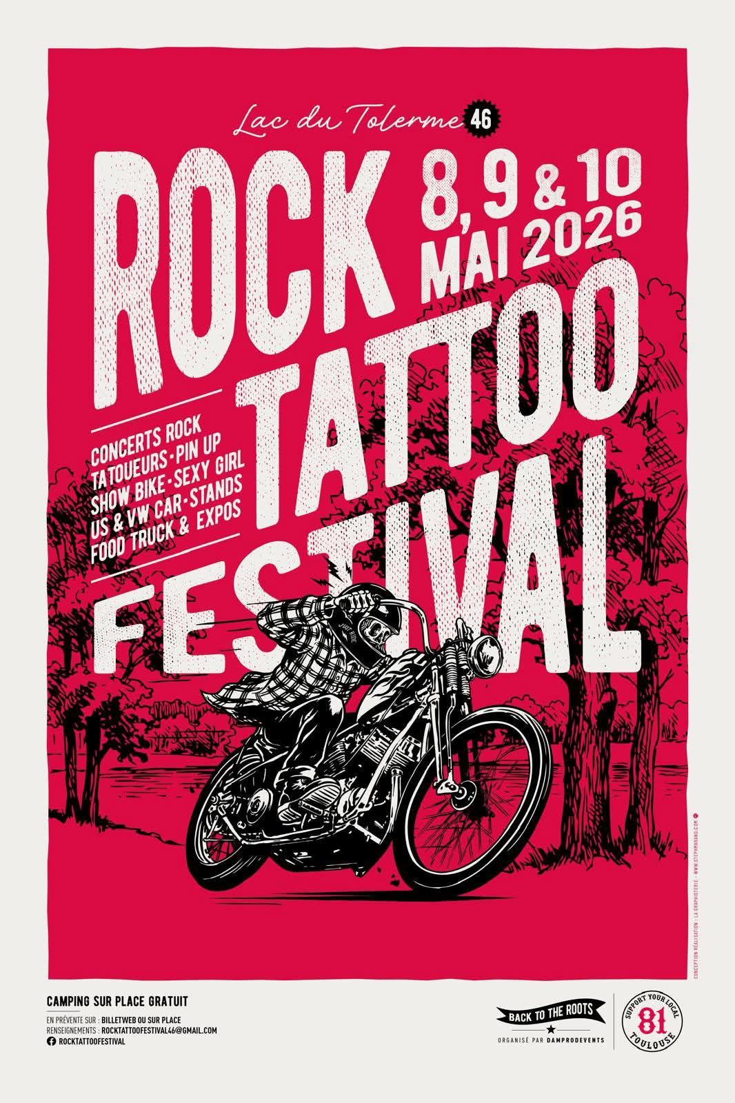 Festival de Rock Tattoo au lac du Tolerme