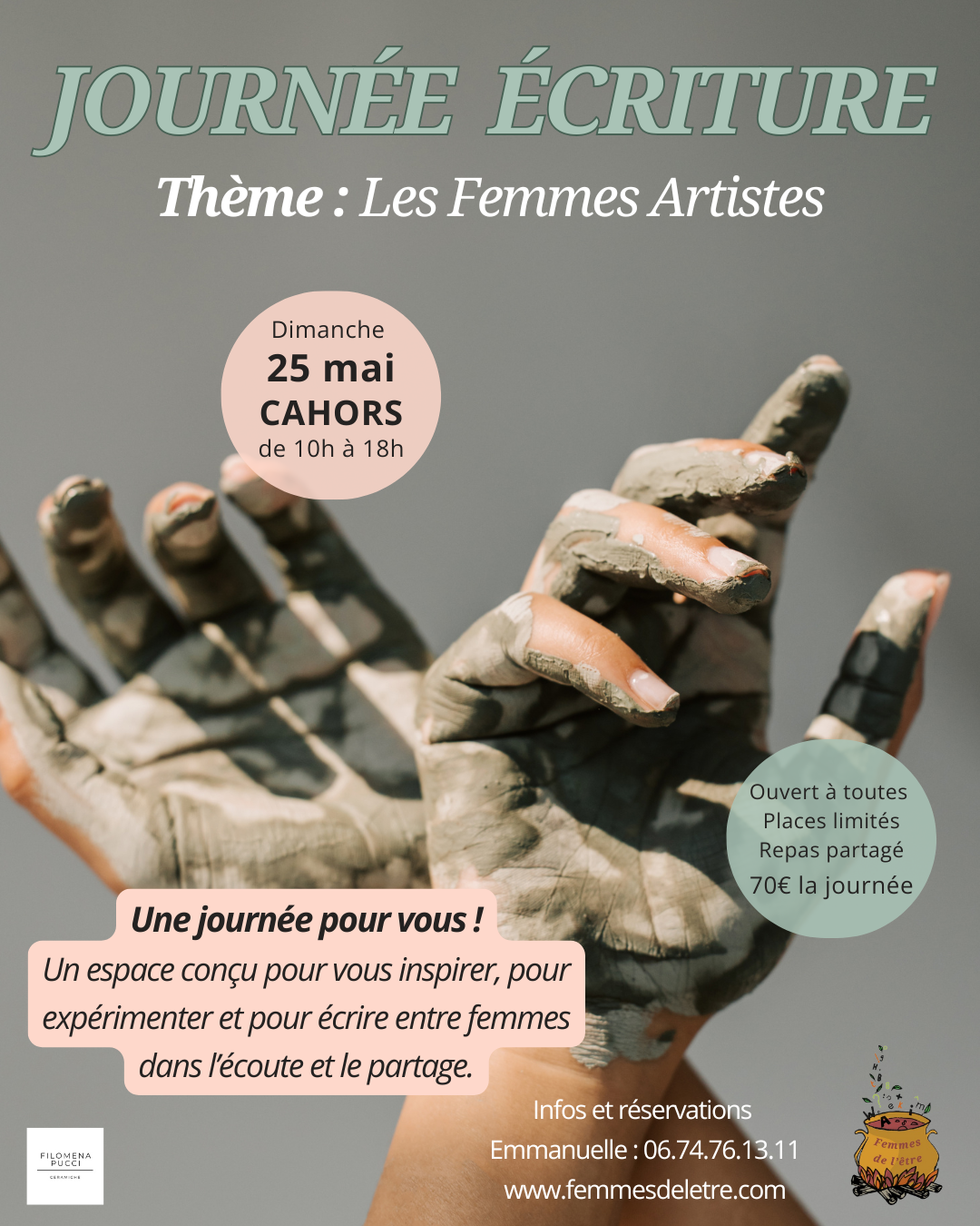 Journée écriture : Les femmes artistes