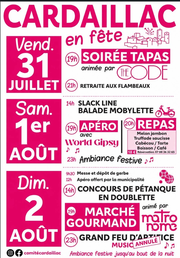 Cardaillac en fête