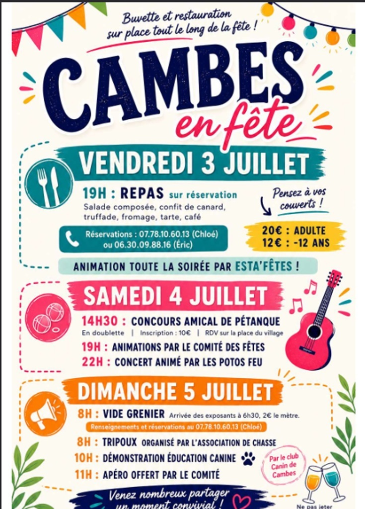 Cambes en fête