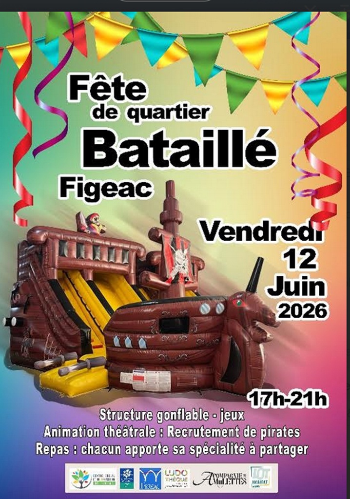 Fête de quartier Bataillé à Figeac