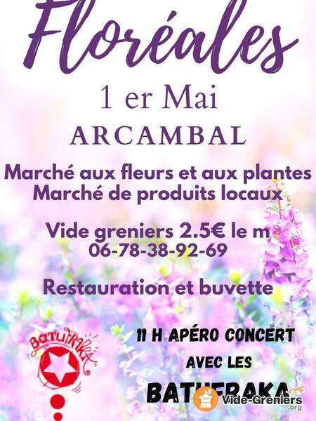 Les Floréales d'Arcambal — visuel événement