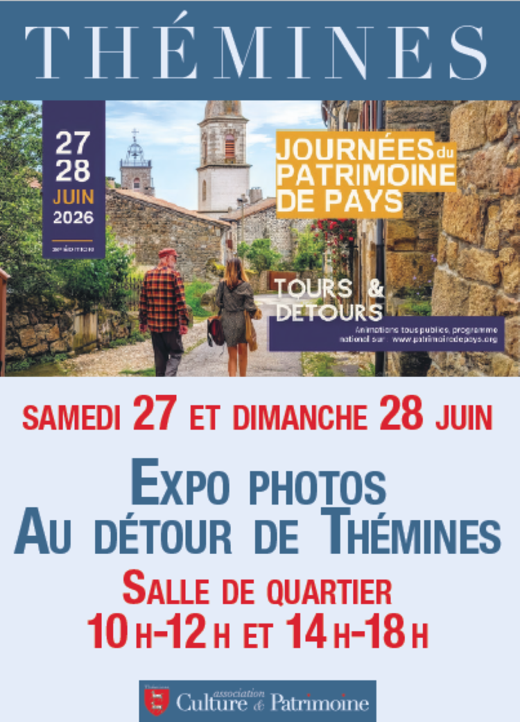 Exposition de photos à Thémines : "Au détour de Thémines"