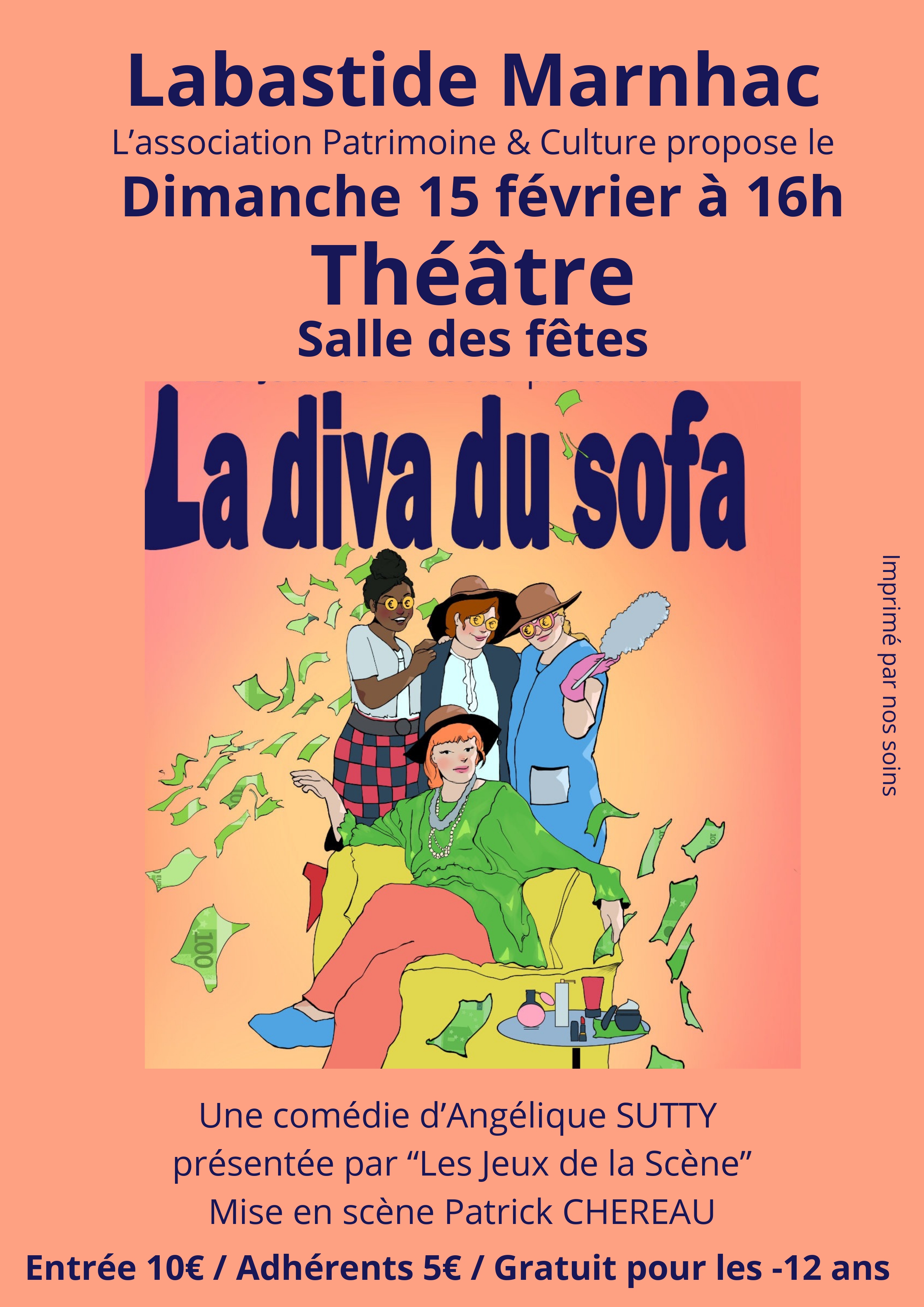 Théâtre : La diva du sofa