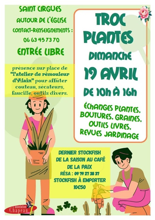 Troc plantes à Saint-Cirgues