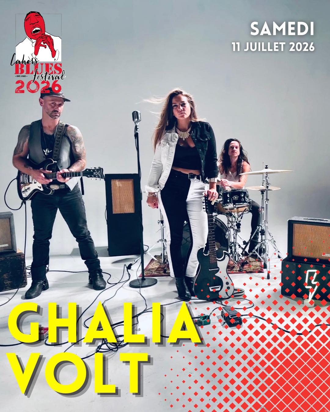 Cahors Blues Festival : Ghalia Volt et Marlyn Band — visuel événement