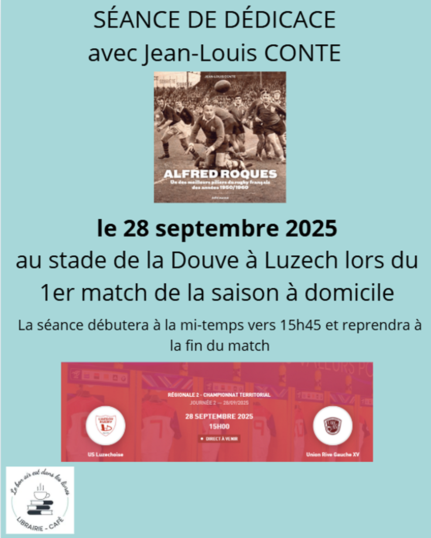 Séance de dédicace par l'auteur Jean-Louis Conte