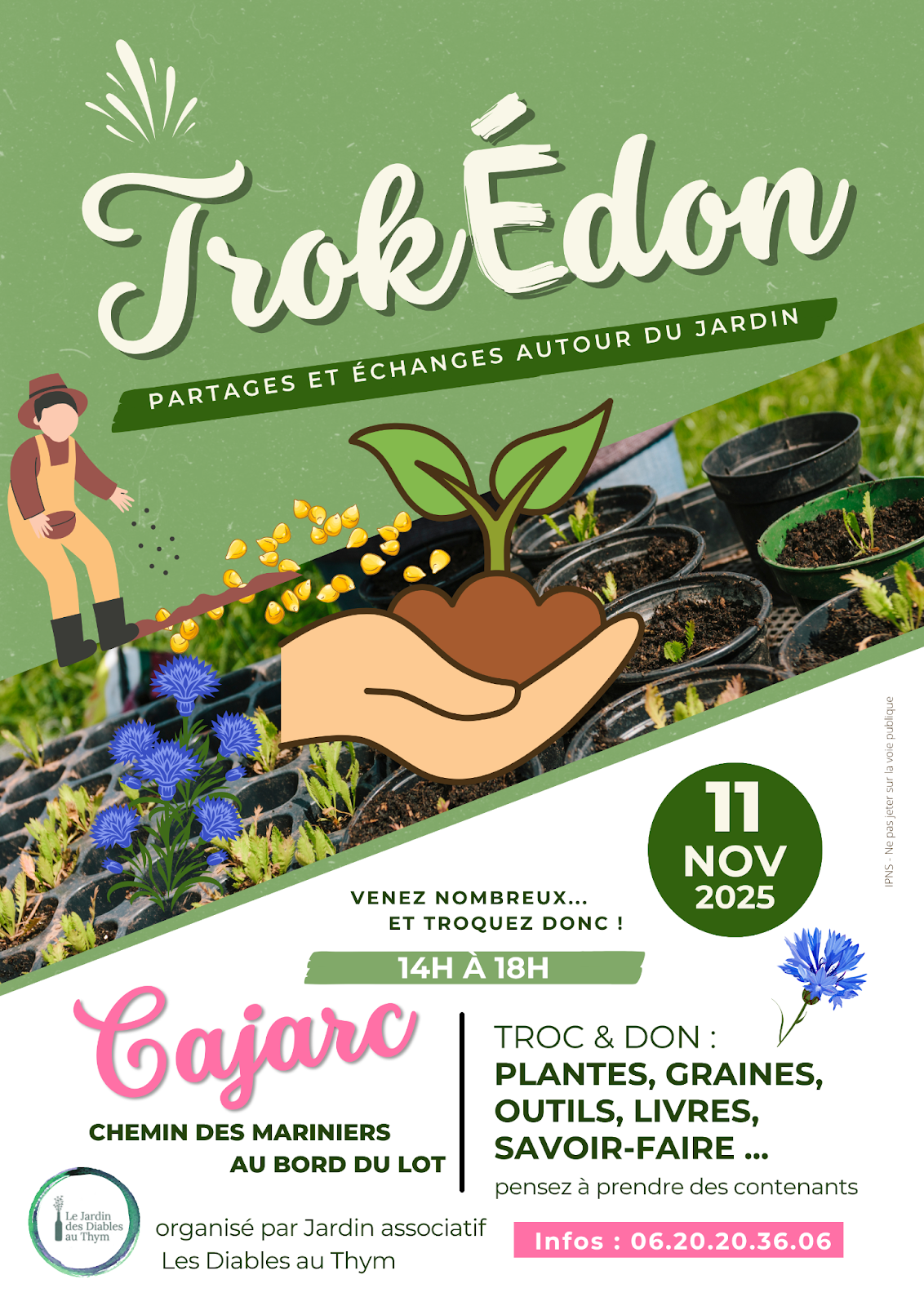 TrokÉdon – Partages et échanges autour du jardin