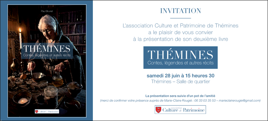 "Rencontre littéraire :"Thémines, Contes, Légendes et autres Récits"