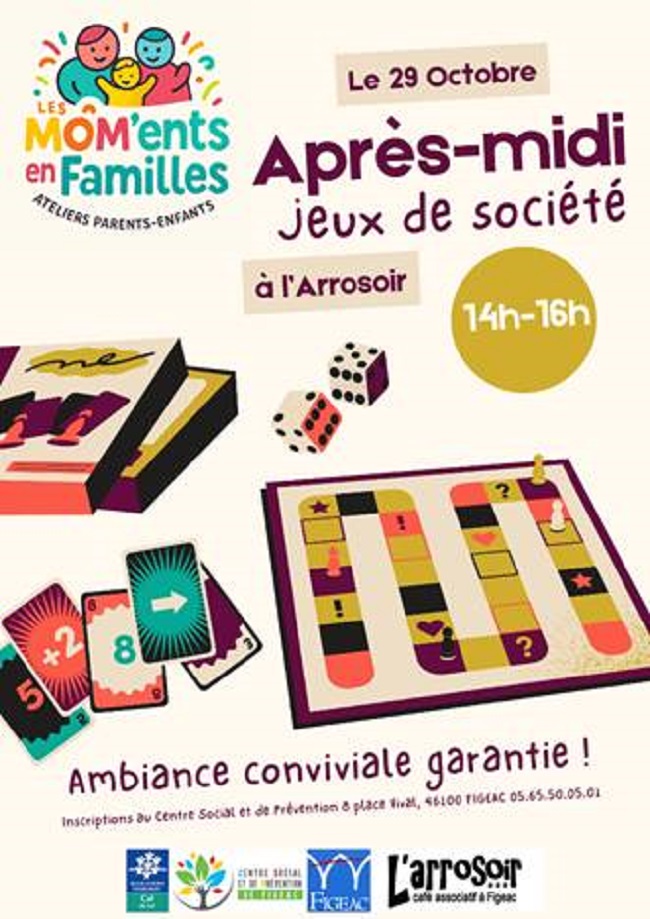 Après-midi jeux à l'Arrosoir Figeac