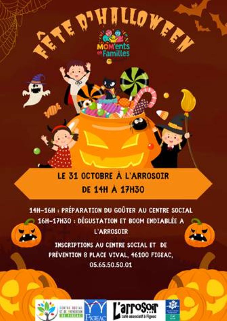 Vacances de la Toussaint à l' Arrosoir : Halloween