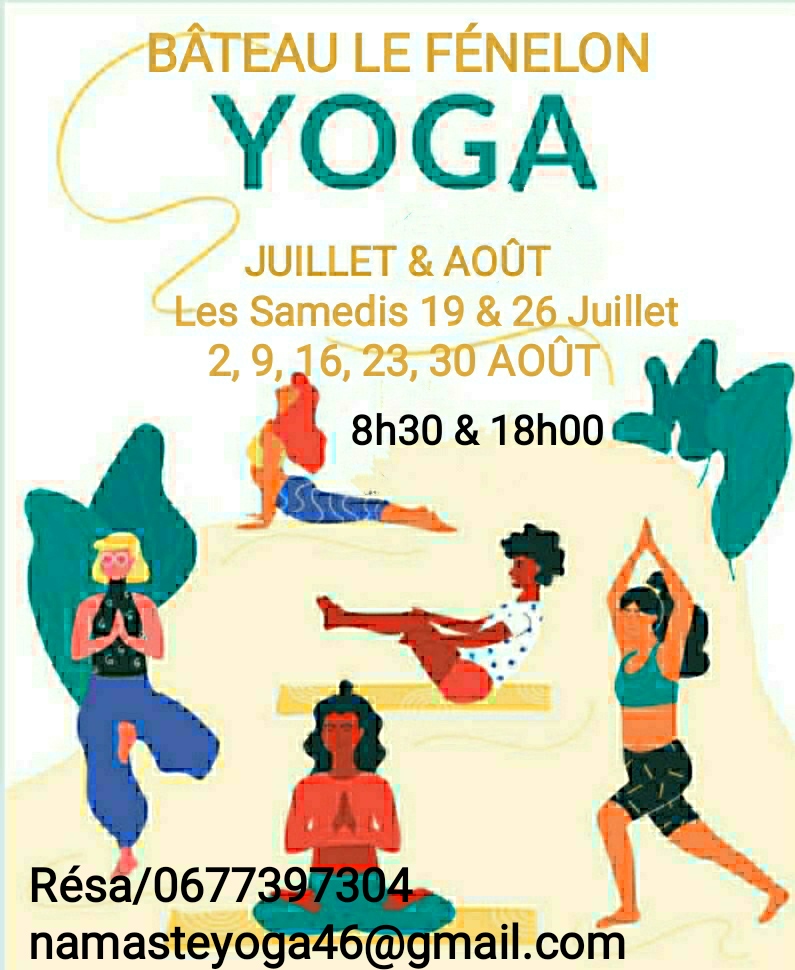 YOGA Bateau Le Fénelon