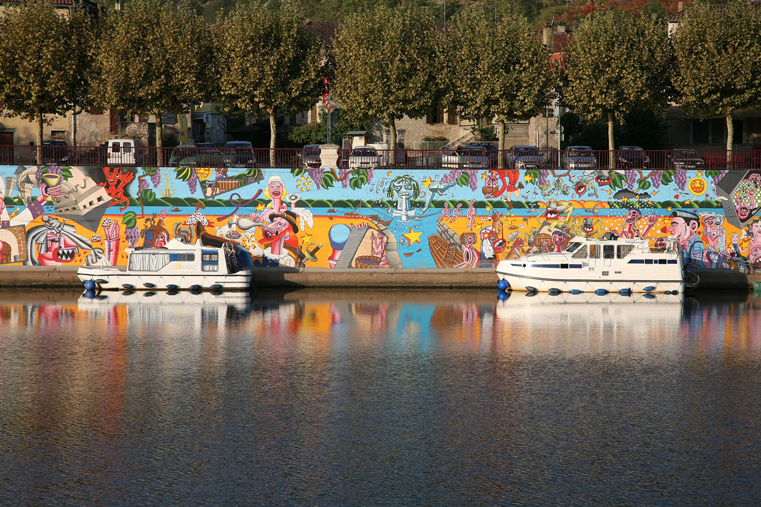 Mur 2 Douelle - peinture murale de Chamizo