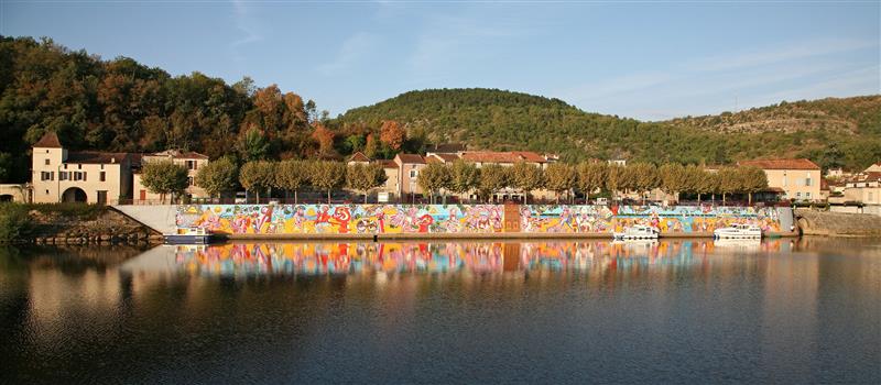 Mur 2 Douelle - peinture murale de Chamizo