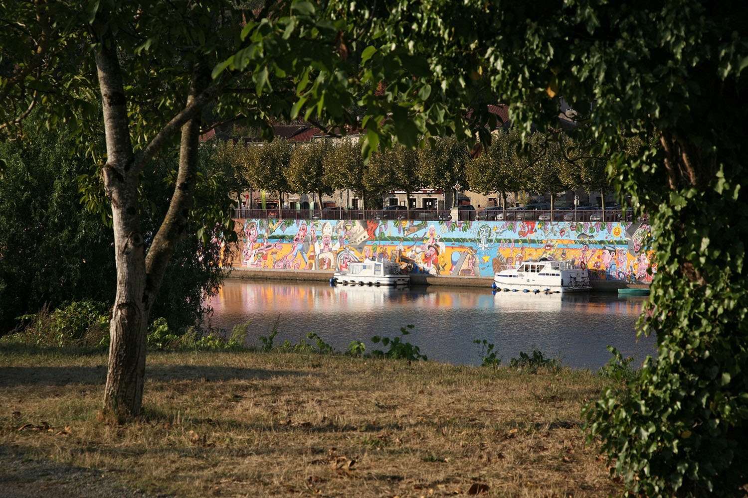 Mur 2 Douelle - peinture murale de Chamizo, Douelle - photo 3