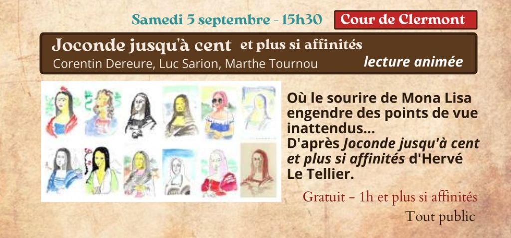 Festival Re-naissance à Figeac : Joconde jusqu'à cent et plus si affinités
