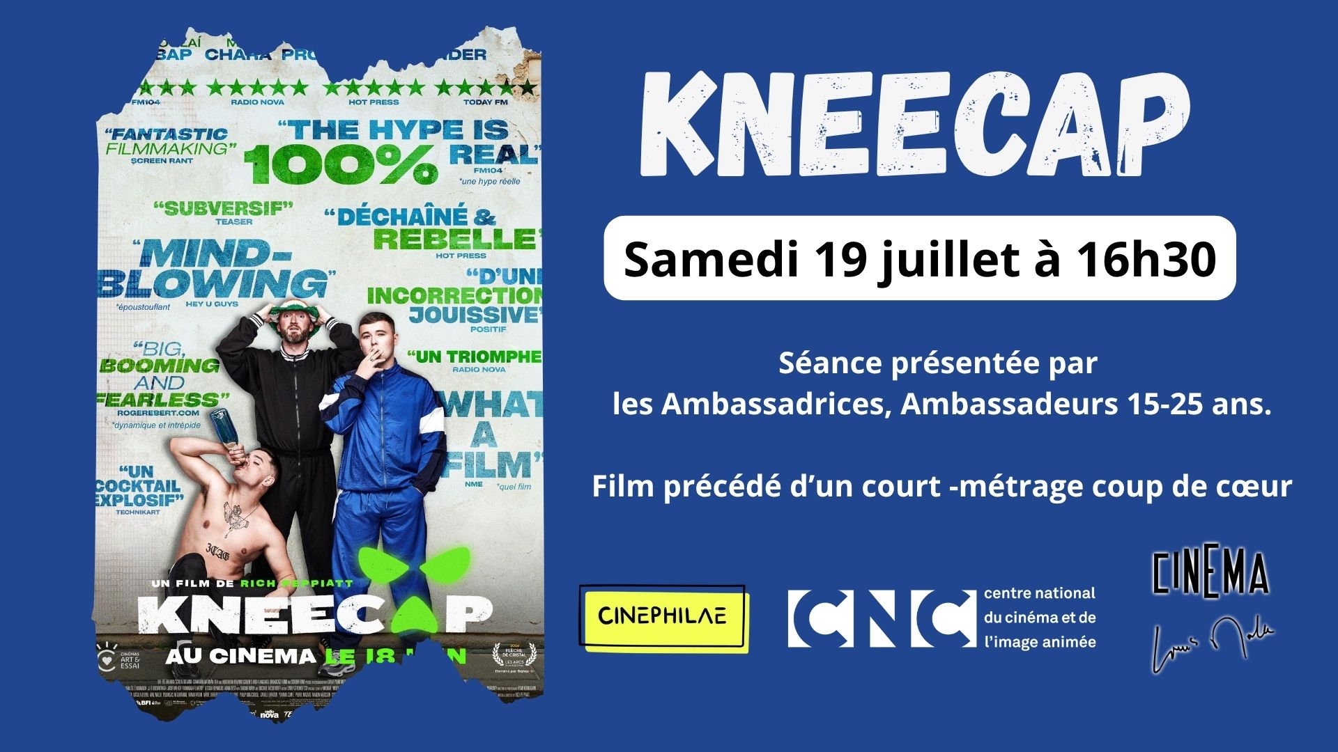 Séance spéciale au Cinéma Louis Malle