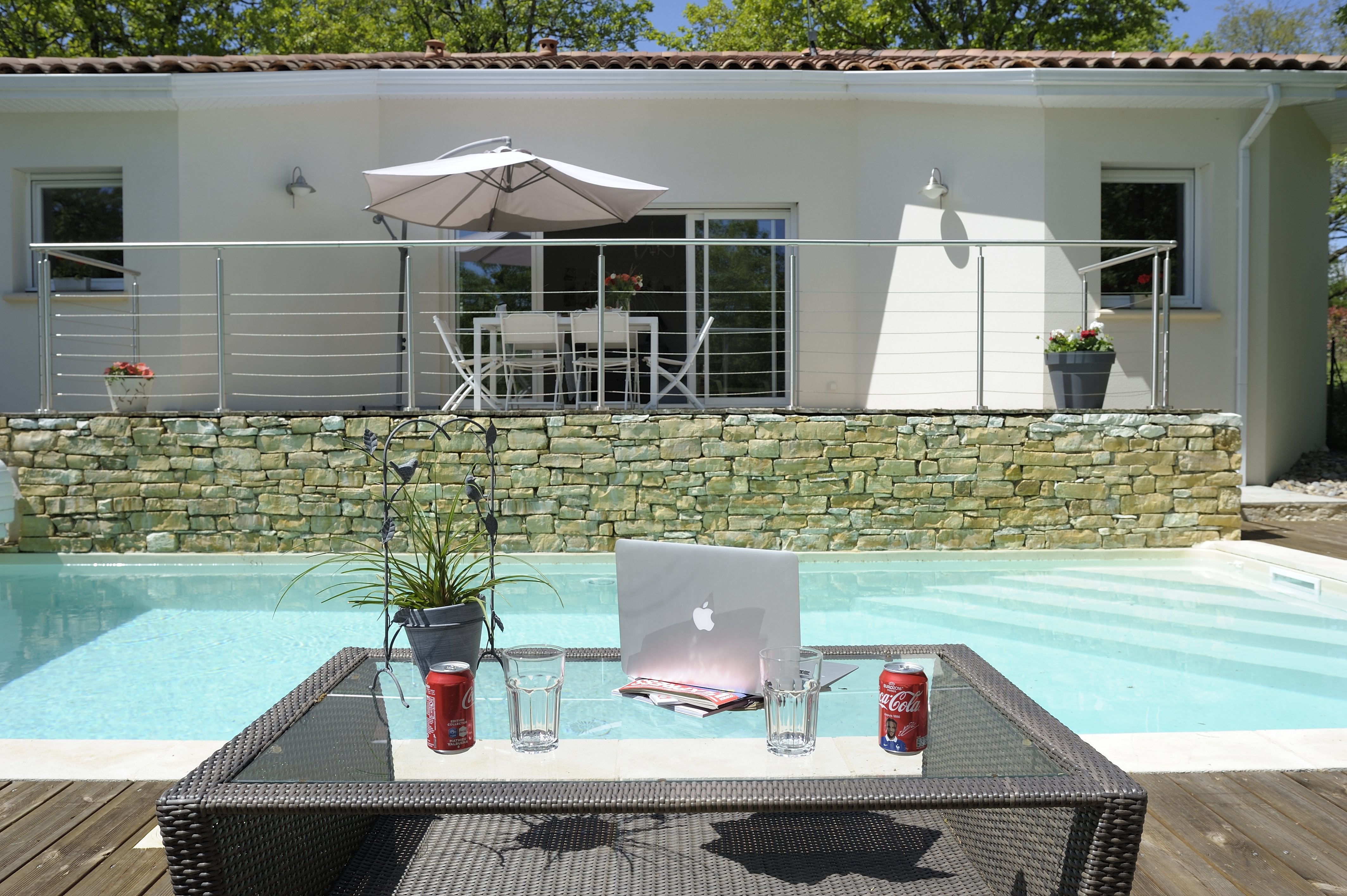 Villa "Laviste"  Piscine chauffée, Thédirac - photo 12