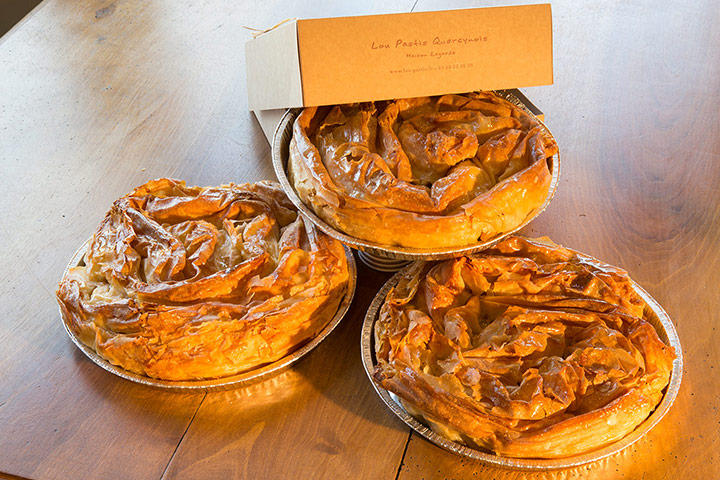 Le Saint Cirq Gourmand, spécialité Lou Pastis Quercynois