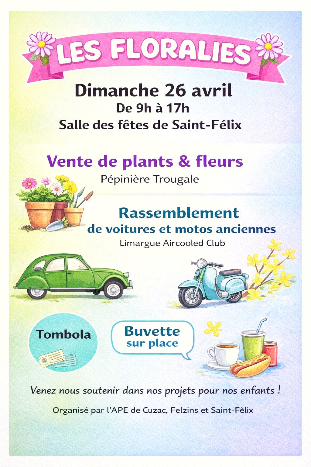 Les Floralies à Saint-Félix — visuel événement