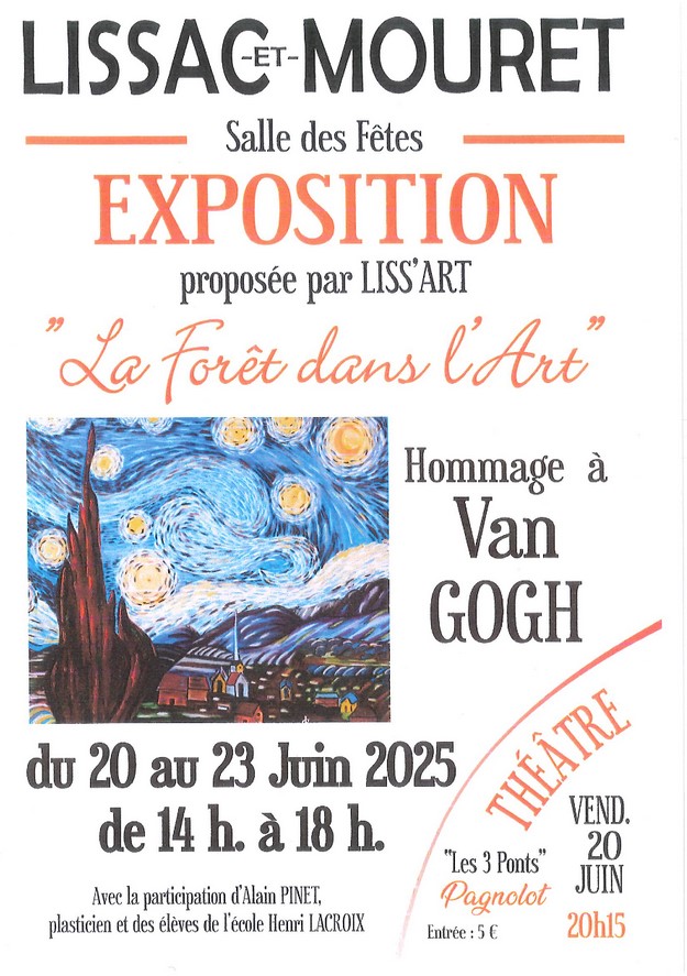 Exposition Liss'art à Lissac et Mouret "La Forêt dans l’Art"